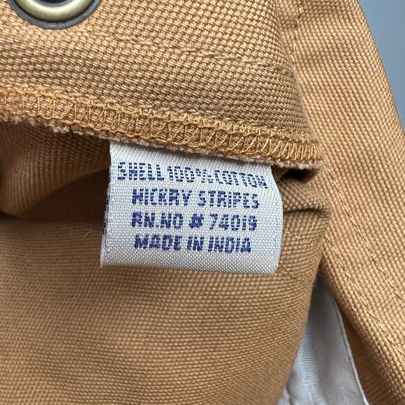 KENYON INTERNATIONAL Girls Lace-Trim Bib Overalls Regular Fit Cotton Brown 3T - Picture 9 of 12